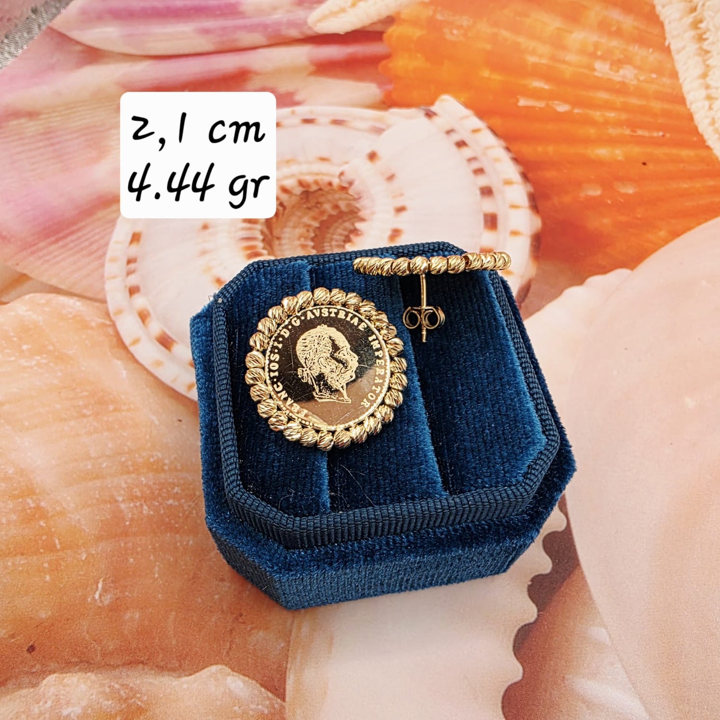 RoundGlamm CoinsEarrings