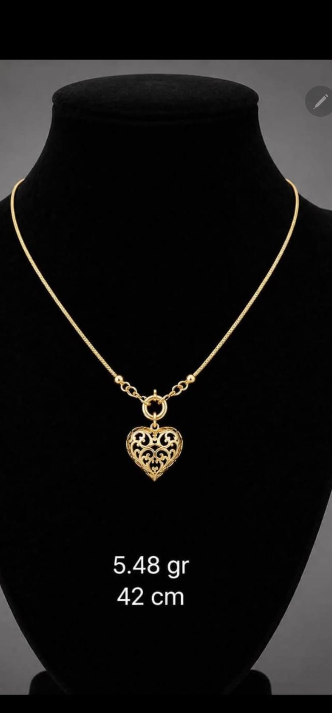 Heart Glam Necklace