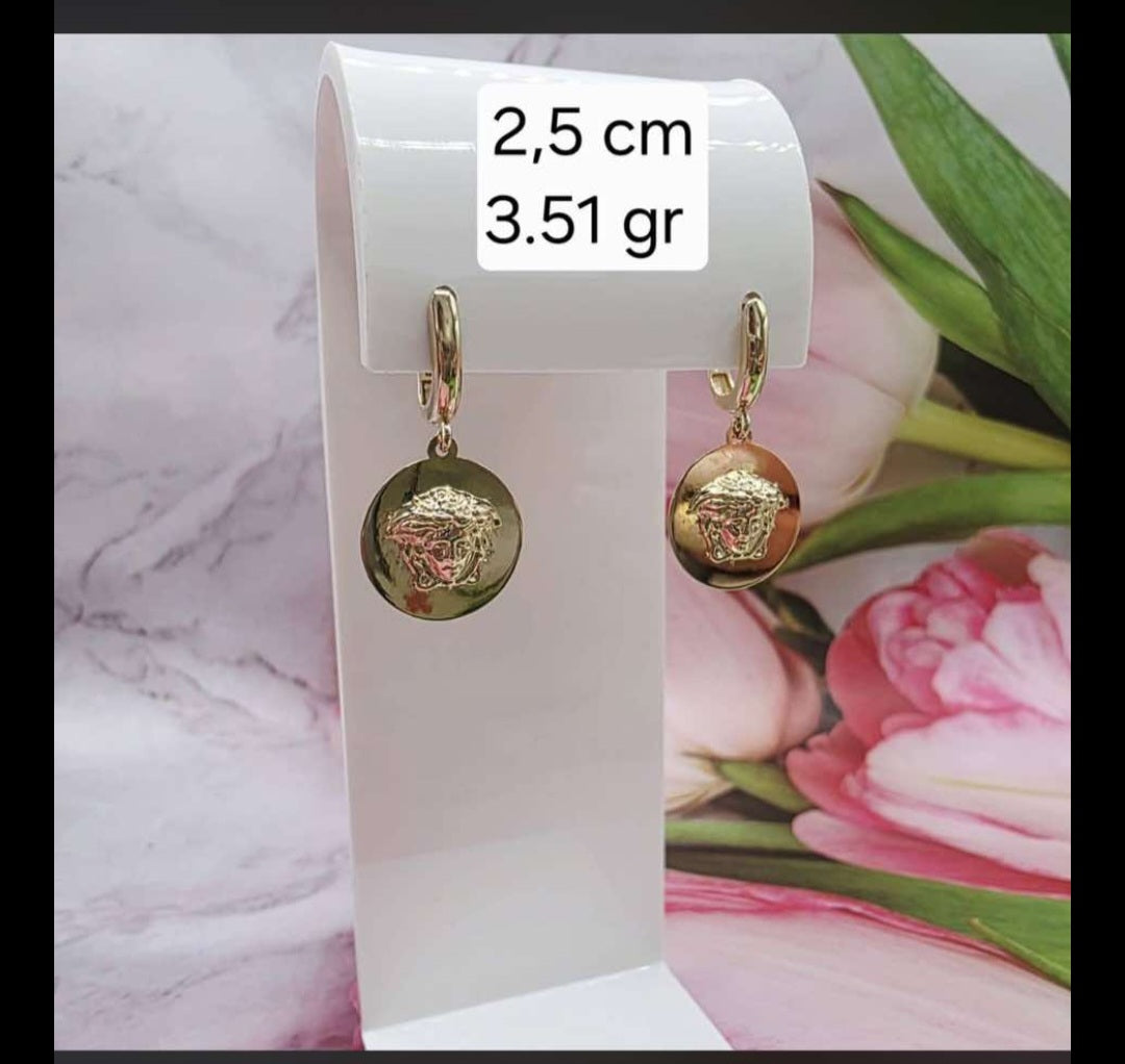 RoundVersace Glam Earrings