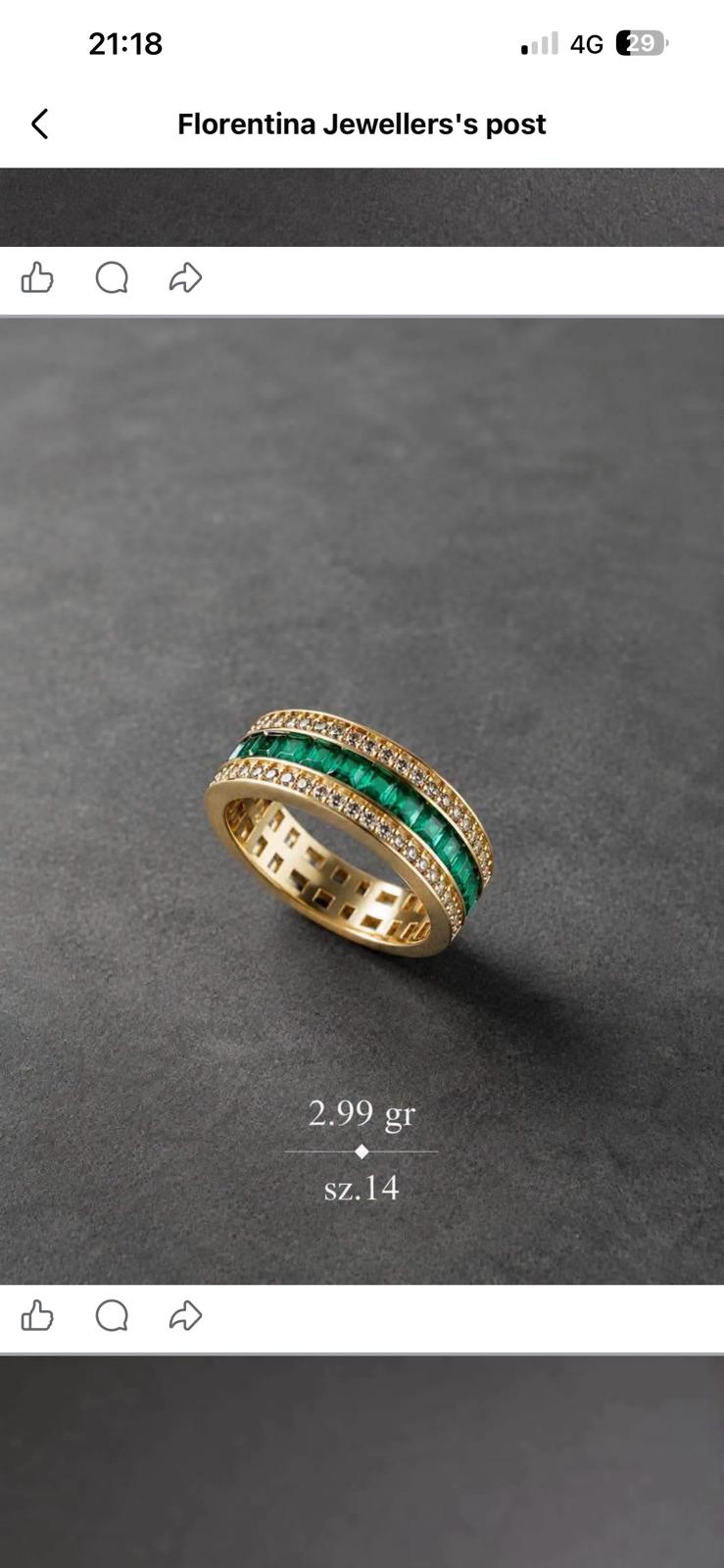 AlinaGreen BandRing