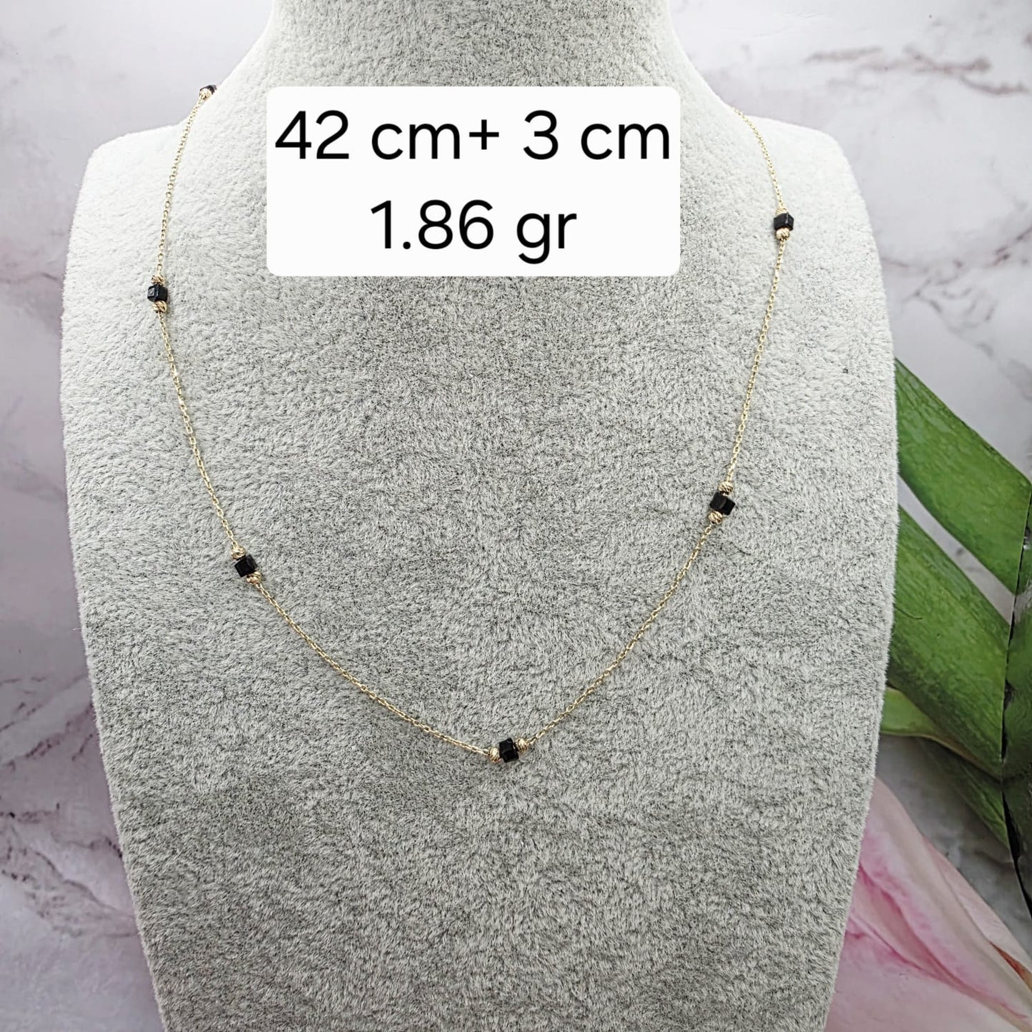 BlackBall Glam Necklace