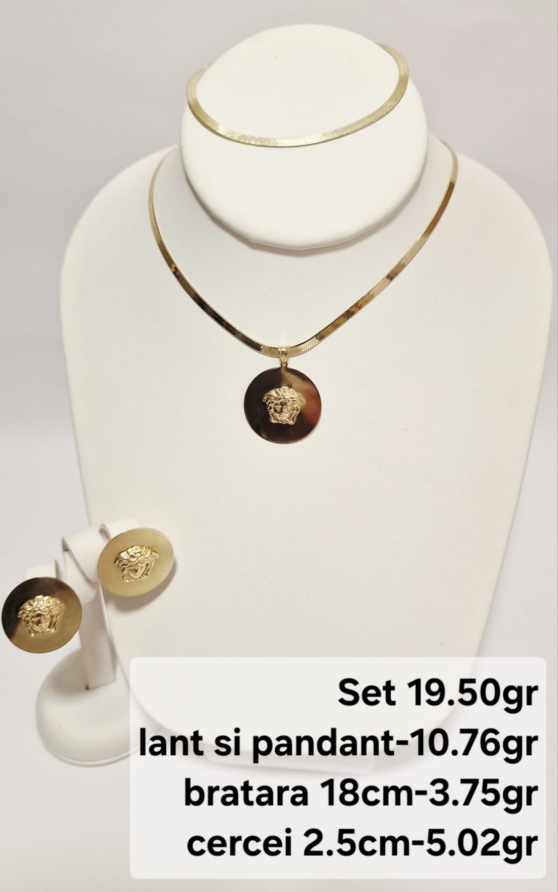 Earrings and Bracelet